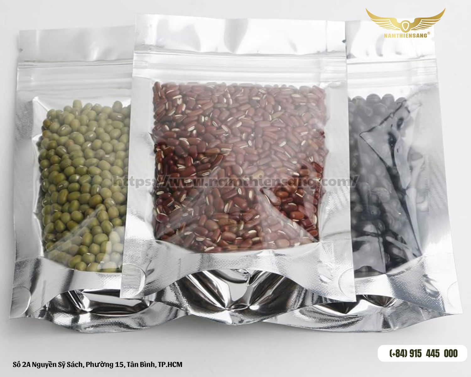 Các mẫu túi nhôm đựng thực phẩm